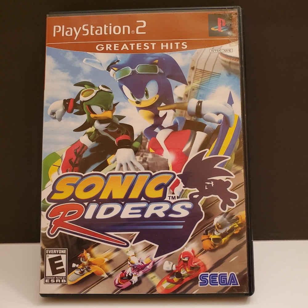 Playstation 2 game Sonic Riders